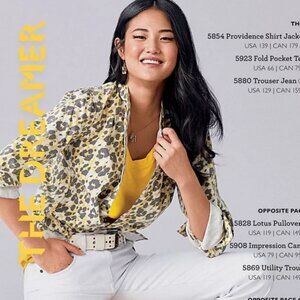 Cabi #5854 The Dreamer Providence Shirt Jacket Shacket Size Large